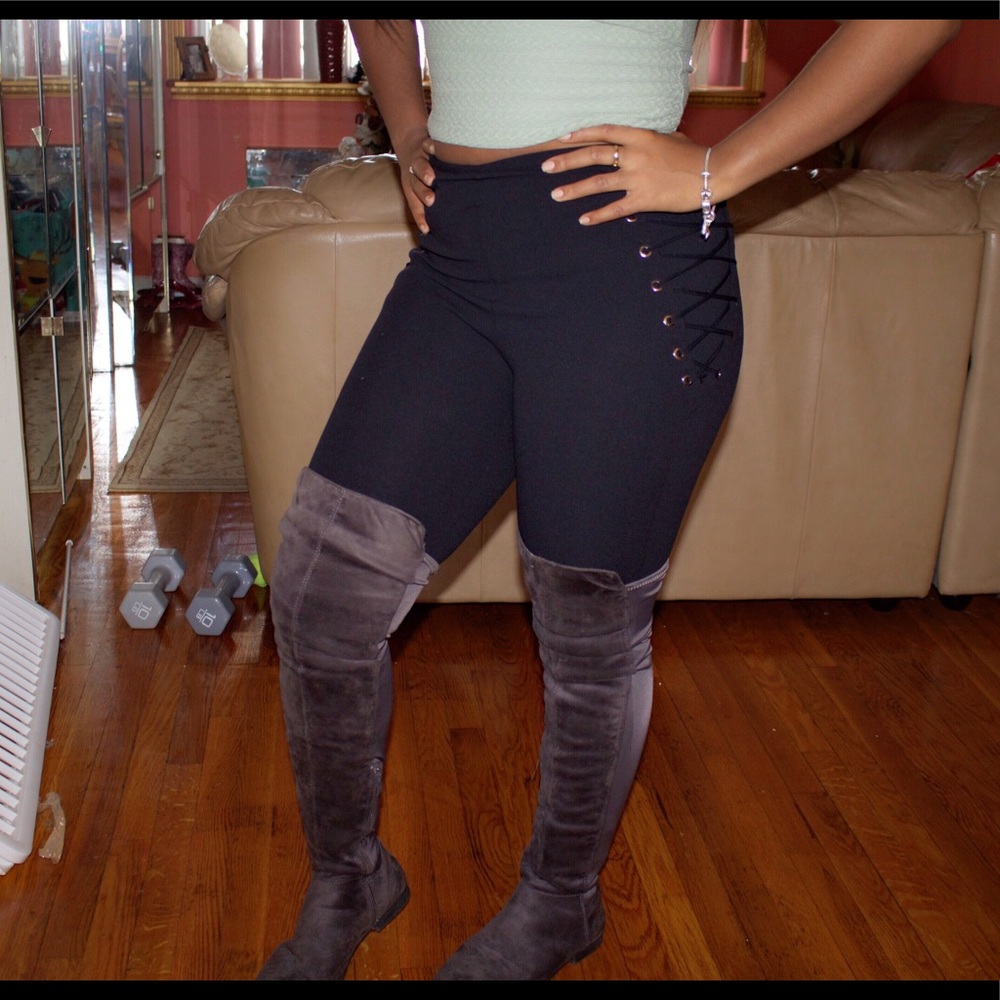 Thigh high boots